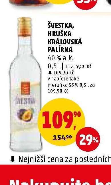 Švestka, Hruška Královská palírna