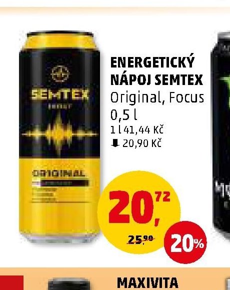 Energetický nápoj Semtex