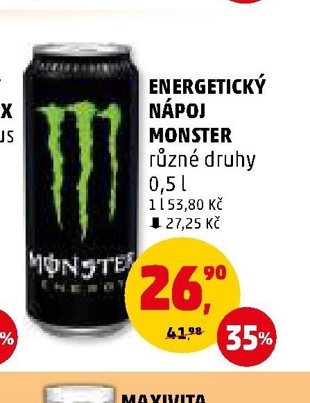 Energetický nápoj Monster