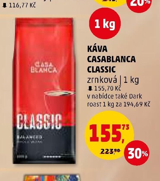 KÁVA CASABLANCA CLASSIC zrnková | 1 kg