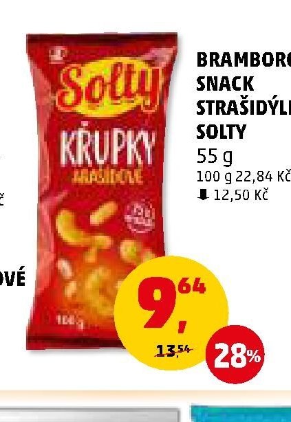 Arašídové křupky Solty