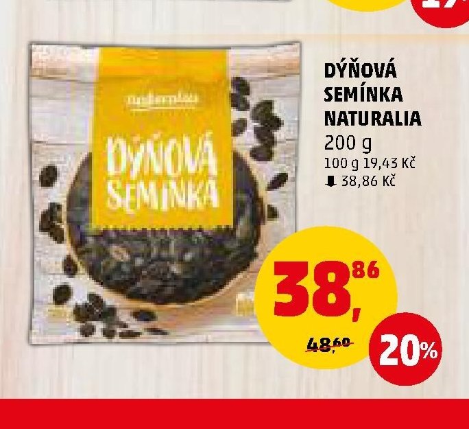 Dýňová semínka Naturalia
