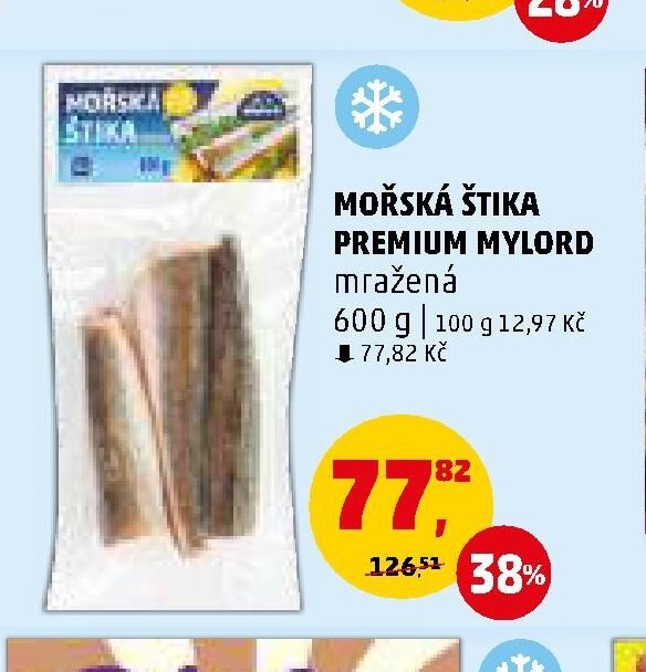 MORSKÁ ŠTIKA PREMIUM MYLORD 600 g