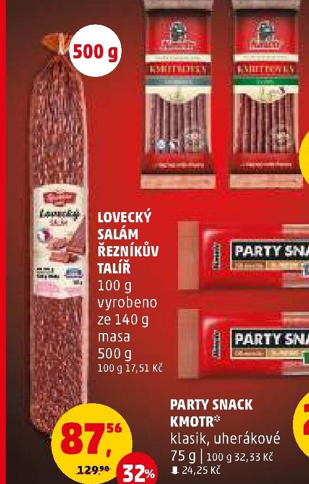 LOVECKÝ SALÁM ŘEZNÍKŮV TALÍŘ