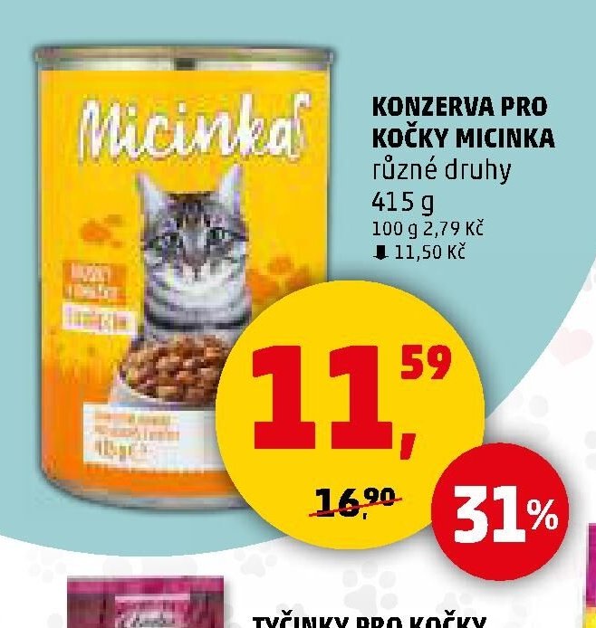 KONZERVA PRO KOČKY MICINKA