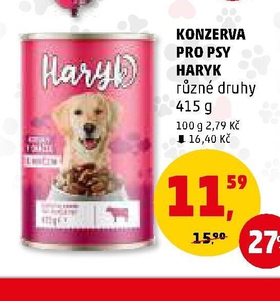 KONZERVA PRO PSY HARYK