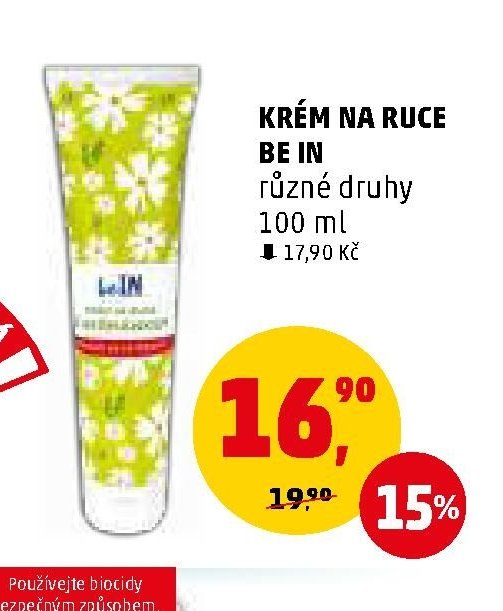 Krém na ruce Be In