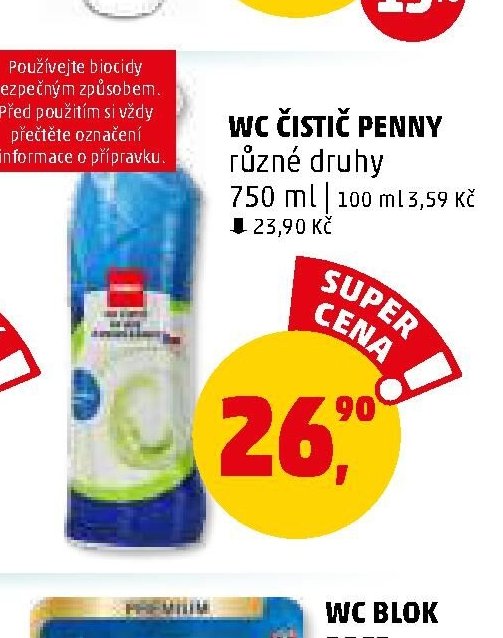 WC čistič Penny
