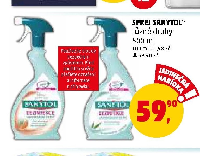 Sprej Sanytol
