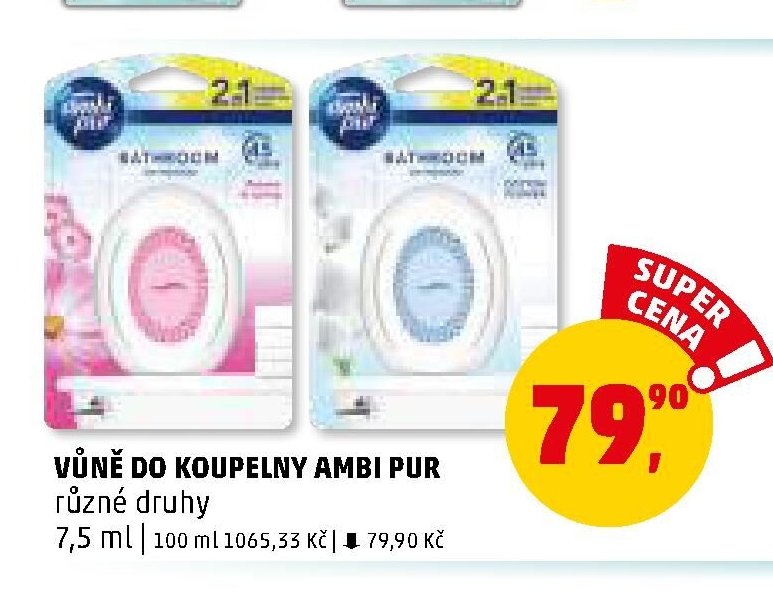 Vůně do koupelny Ambi Pur