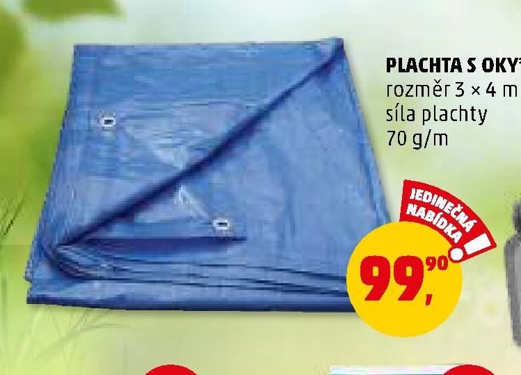 PLACHTA S OKY
