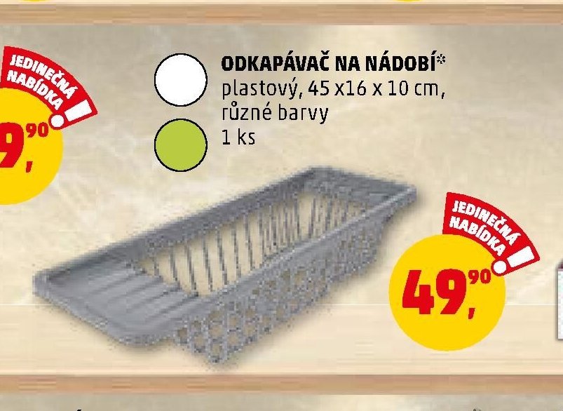 ODKAPÁVAČ NA NÁDOBÍ