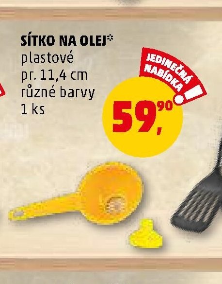 SÍTKO NA OLEJ