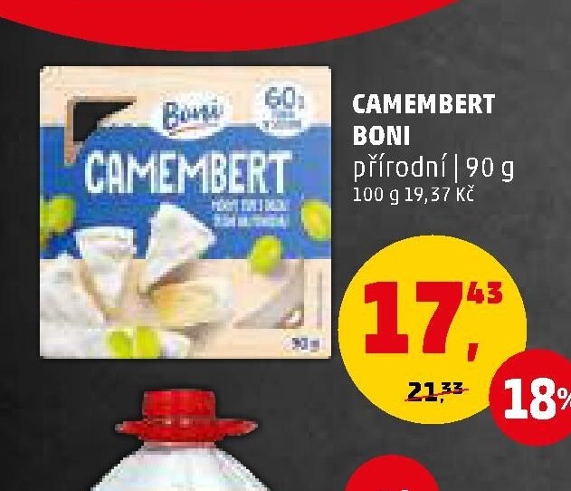 Camembert Boni přírodní 90 g