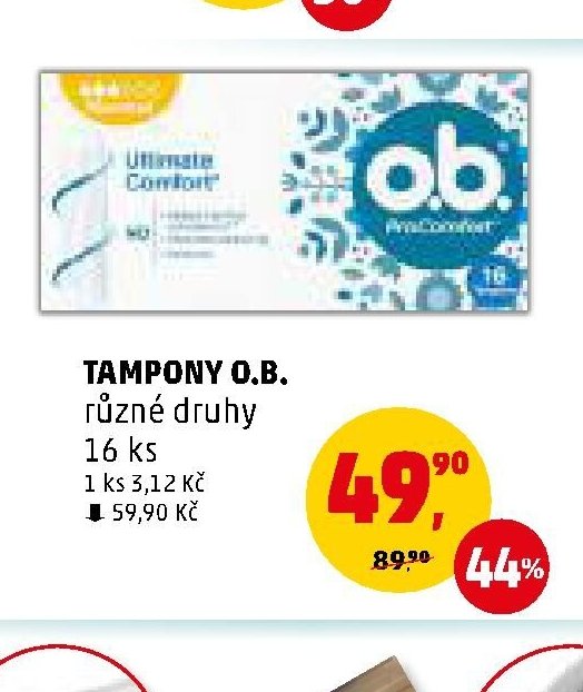TAMPONY O.B.
