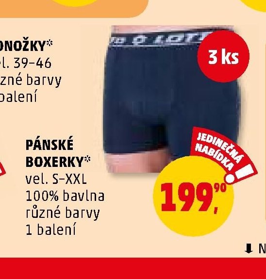 PÁNSKÉ BOXERKY