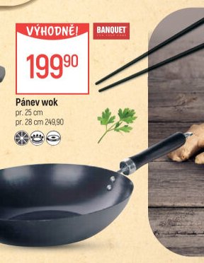 Banquet Pánev wok
