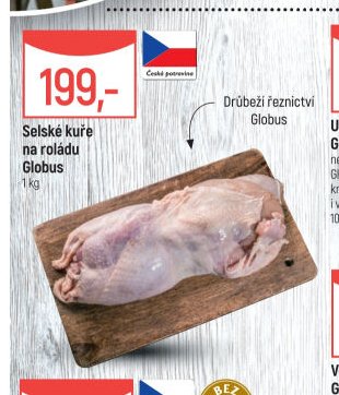 Selské kuře na roládu Globus