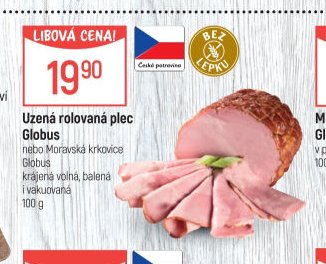 Uzená rolovaná plec Globus