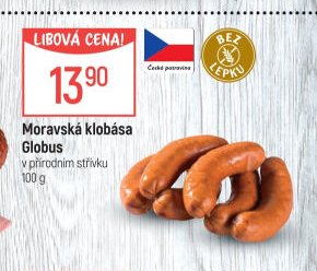 Moravská klobása Globus