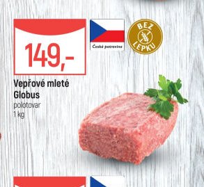 Vepřové mleté Globus