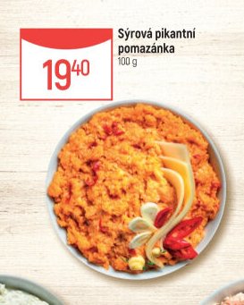 Sýrová pikantní pomazánka