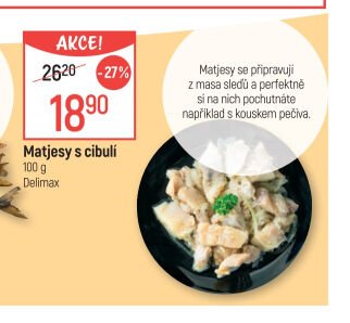 Matjesy s cibulí