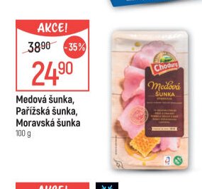 Medová šunka, Pařížská šunka, Moravská šunka