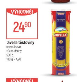 Divella těstoviny