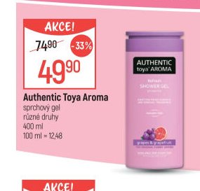 Authentic Toya Aroma sprchový gel