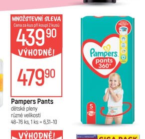 Pampers Pants dětské pleny
