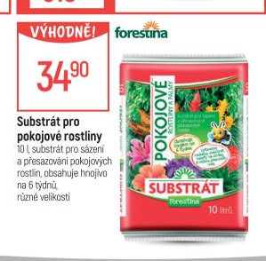 Substrát pro pokojové rostliny