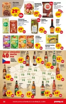 akční leták Penny Market 15.2.2024-21.2.2024