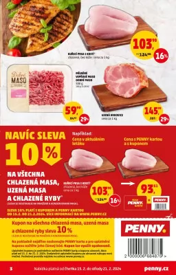 akční leták Penny Market 15.2.2024-21.2.2024