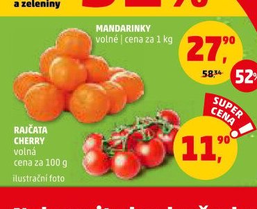Rajčata Cherry