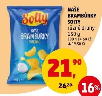 Brambůrky Naše Vruby Solty