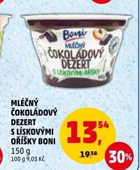 Dezert mléčný Boni