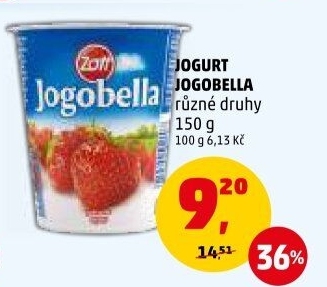 Jogurt Jogobella Zott