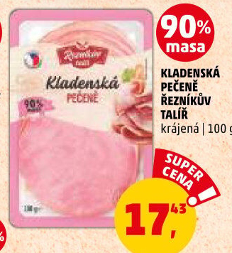 Kladenská pečeně Řezníkův talíř