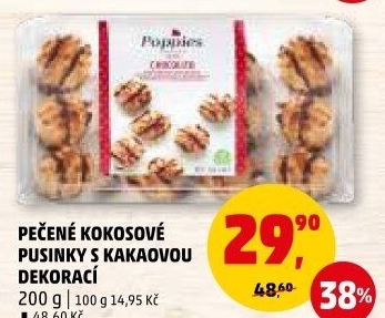 Kokosové pusinky Poppies