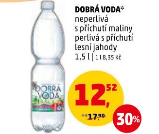Ochucená voda Dobrá voda