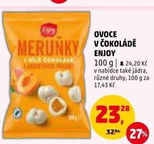 Ovoce v čokoládě Enjoy