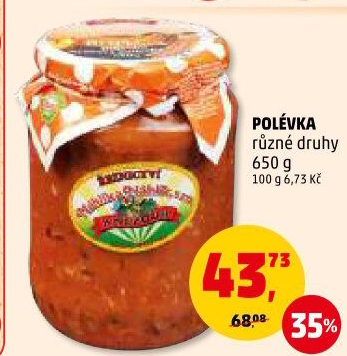 Polévky Řeznictví Kněždub Náhlík&