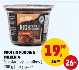 Proteinový pudink Milkeria