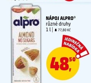 Rostlinné nápoje Alpro Soya