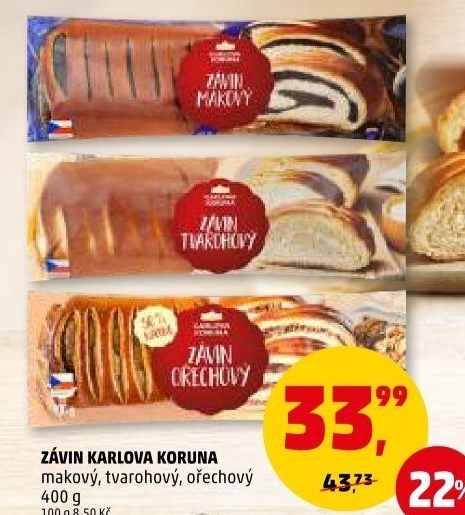 Závin Karlova Koruna