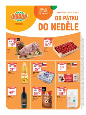 akční leták Globus 14.2.2024-20.2.2024