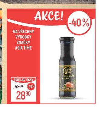 Asia Time výrobky