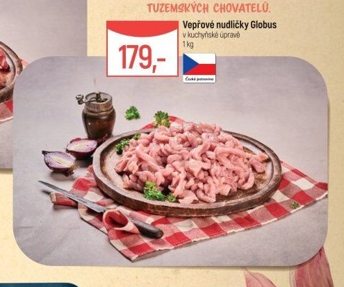 Vepřové nudličky Globus