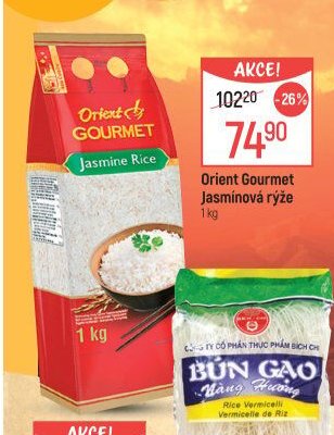 Orient Gourmet Jasmínová rýže 1 kg